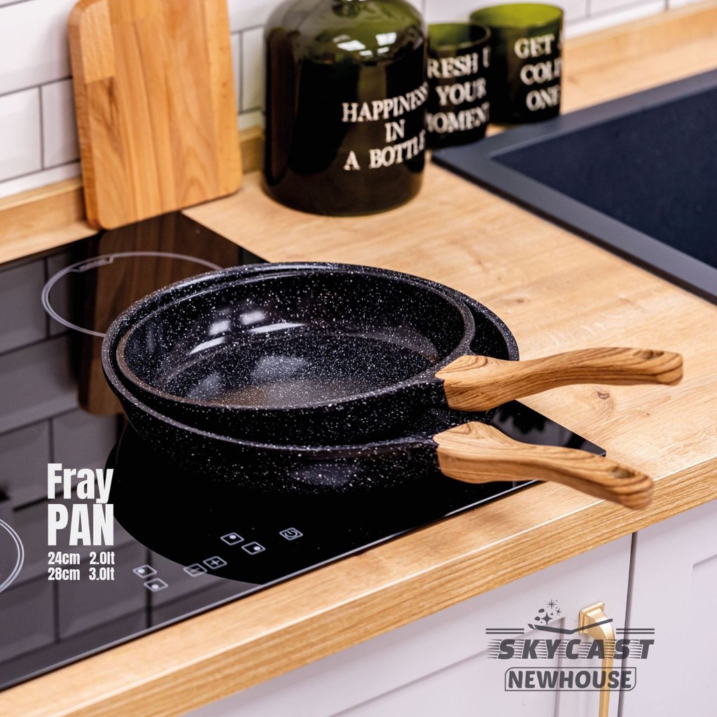 مقلاية جرانيت جيجيلي 2قطعة مقاس 24/28