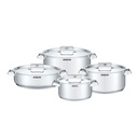 طقم حلل ستانلس ستيل ارشيا 13 قطعة - قلب تيفال