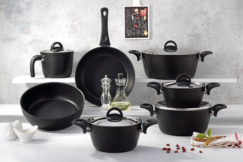 طقم حلل تيتانيوم ١٢ ق دوربينا