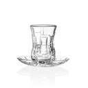 ط استكانة شاي بالطبق اتينا