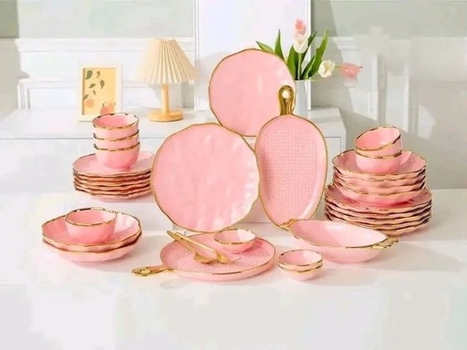 [10008157] طقم عشاء بورسيلين 30 قطعه