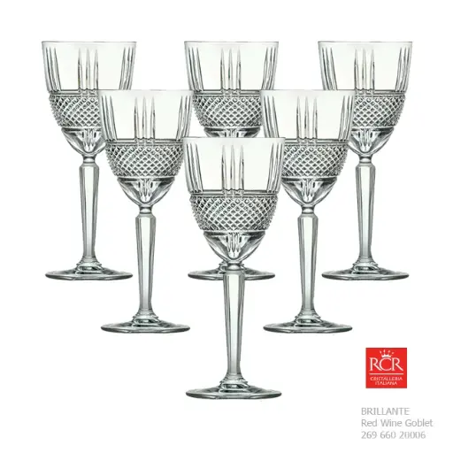 [05000565] طقم كاس 6 قطع عصير بيرلينت - RCR