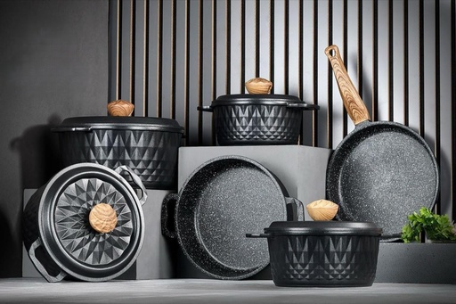 طقم حلل 14 قطعة - ايديال هوم